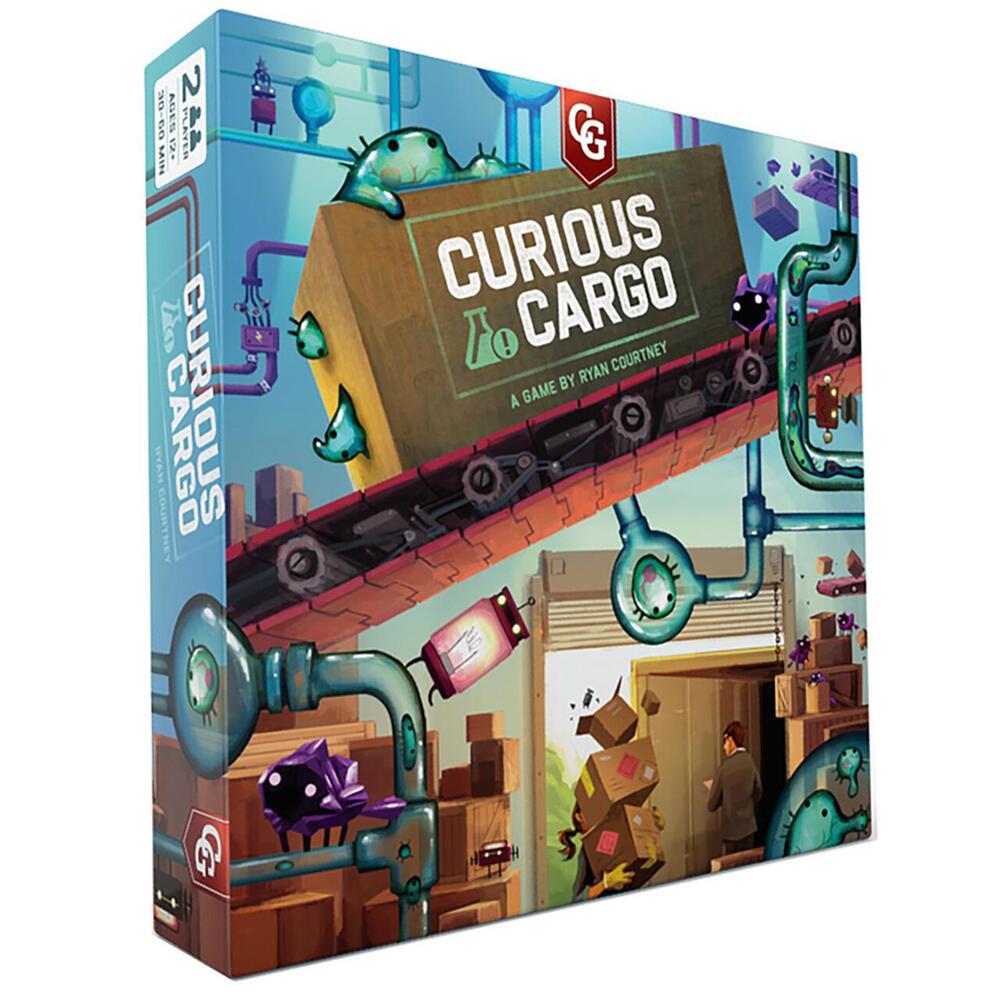 Curious Cargo Board Game by Ryan Courtney Capstone Games 2 Player NEW Sealed